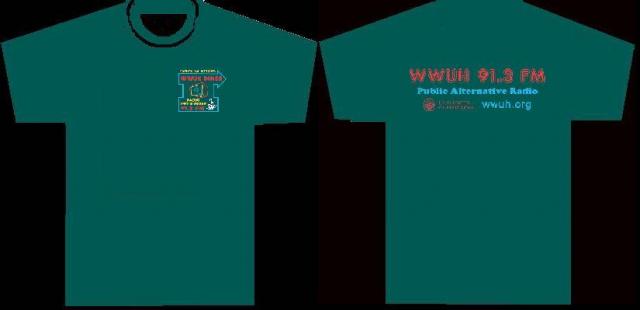 WWUH 2013 Spring Marathon T-shirt Premium: Front and Back View