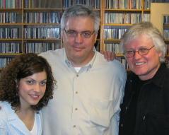 Ed McKeon with Carrie Rodriguez and Chip Taylor